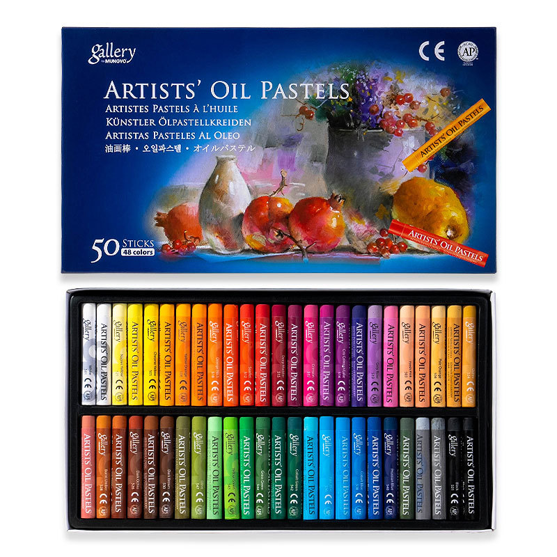 Painting Supplies - 12-50 色オイルパステルソフトスティックセット子供プロの絵画描画グラフィティアートクレヨン洗えるアート学生用品