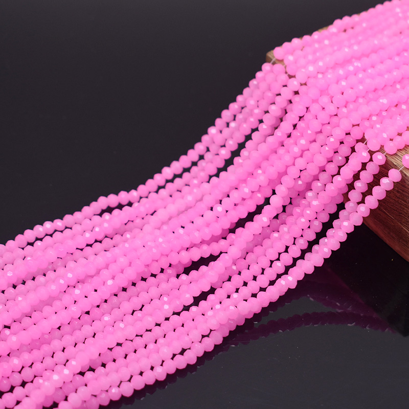 Glass Seed Beads 2Mm Jewelry Making - 明るいピーチピンク 1 2 3 4 6