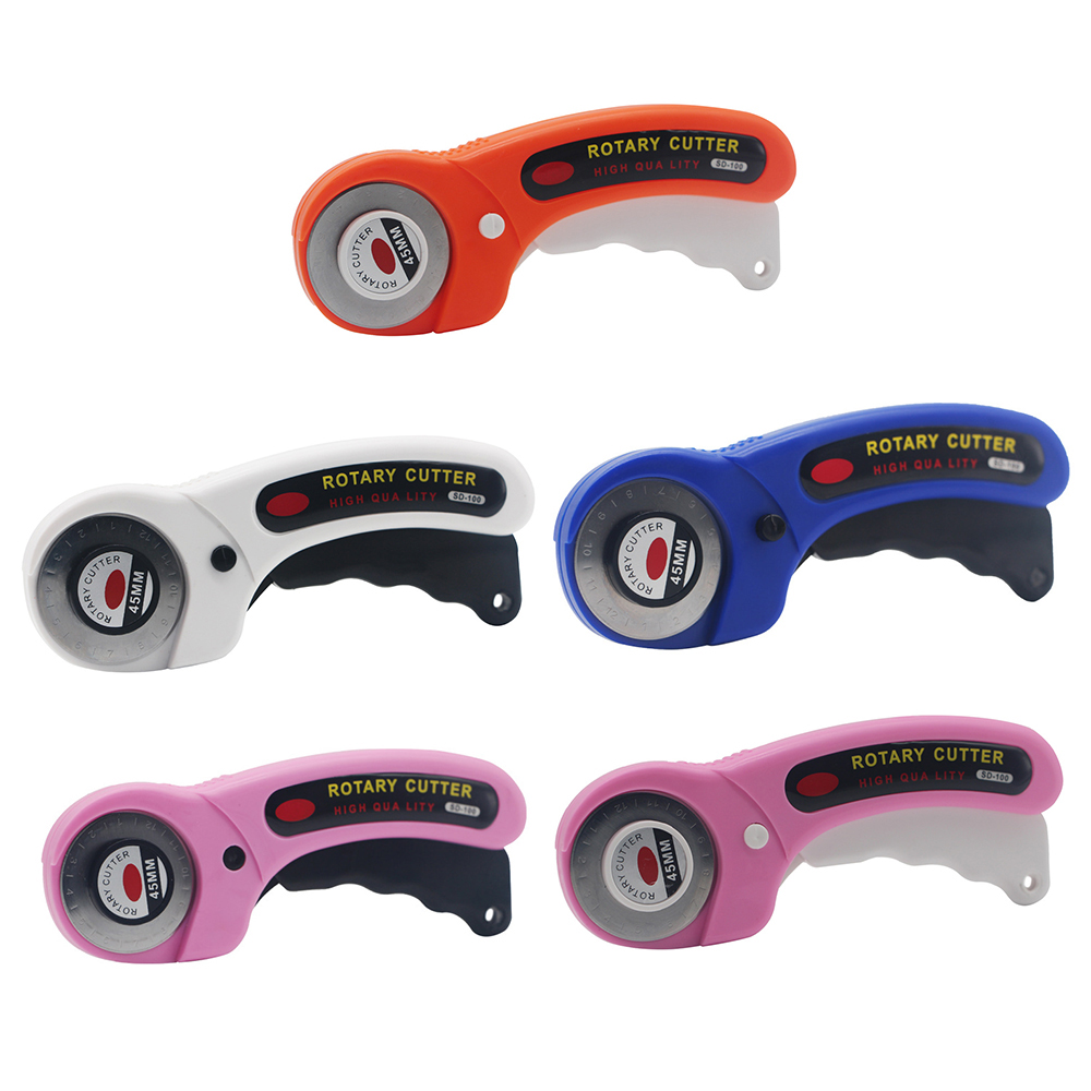 Rotary Cutter For Fabric 45Mm - 革工芸品,革切断ツール,45mm,丸刃,パッチワーク,縫製,ロファカットに適しています