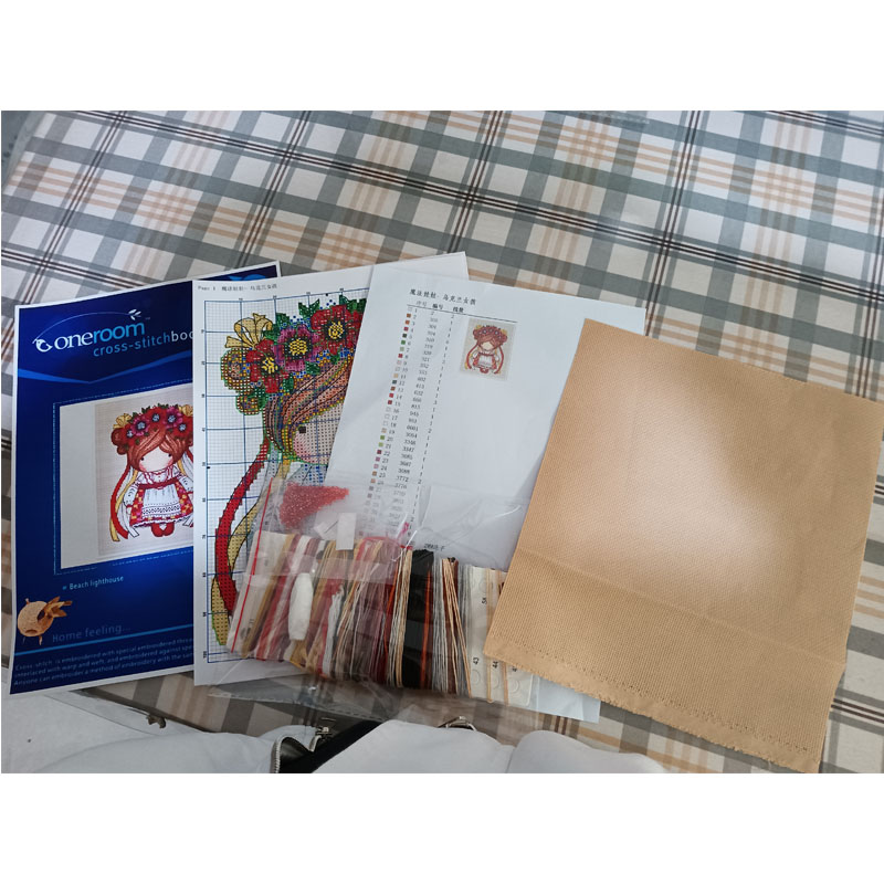 DW 5993 平和の天使 70-49 クロスステッチキット - Cotton Embroidery Thread Skeins のレビューと価格