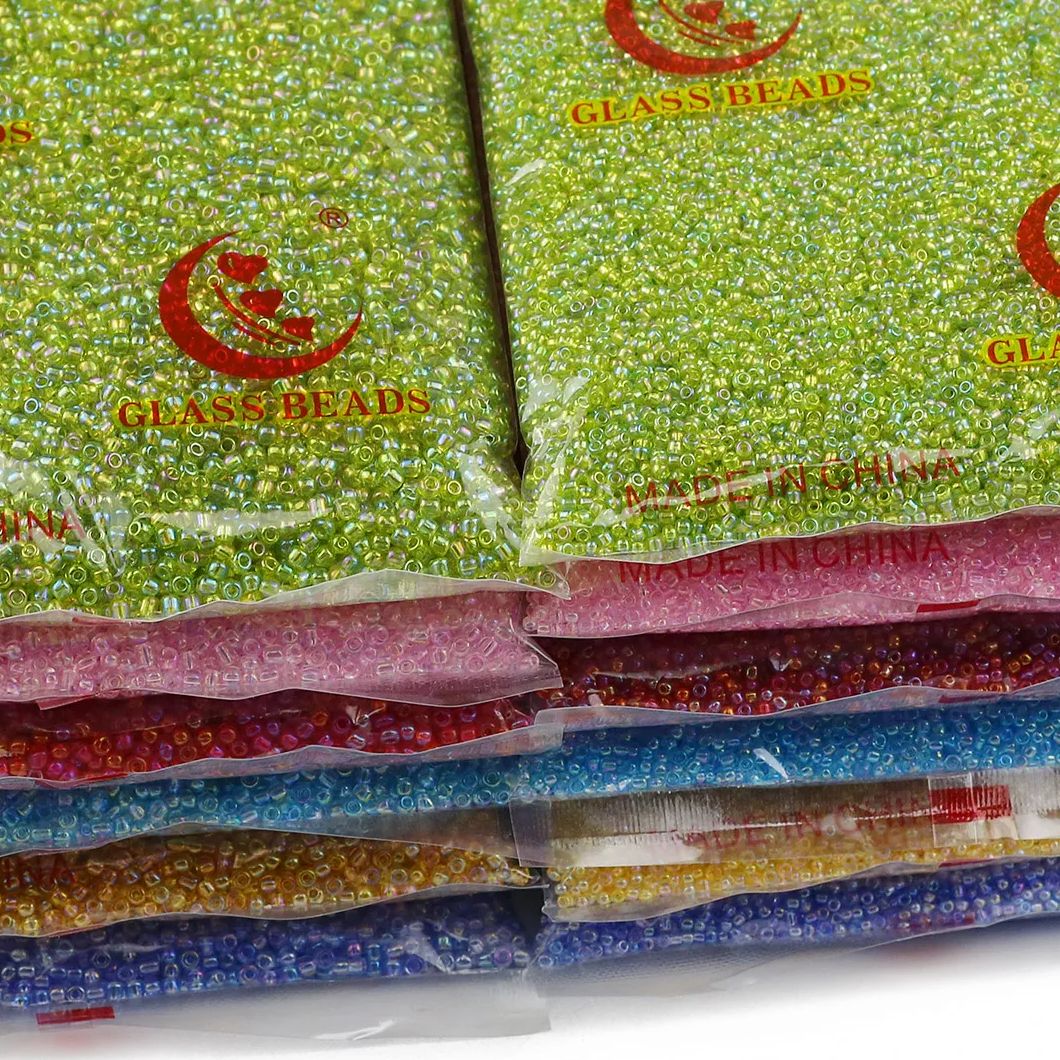 450g 2mm 3mm ABカラーチャームチェコ透明ガラス - Glass Seed Beads 2Mm Jewelry Making のレビューと価格