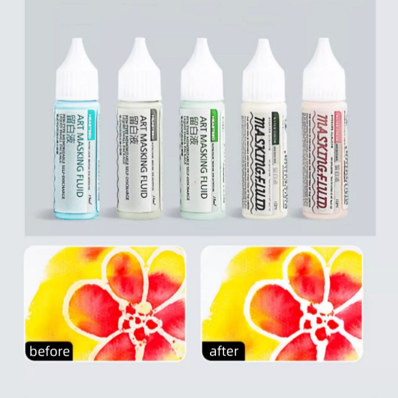 芸術的な水彩絵の具用のマスク液,芸術的な絵画用の接着剤,顔料 - Painting Supplies のレビューと価格