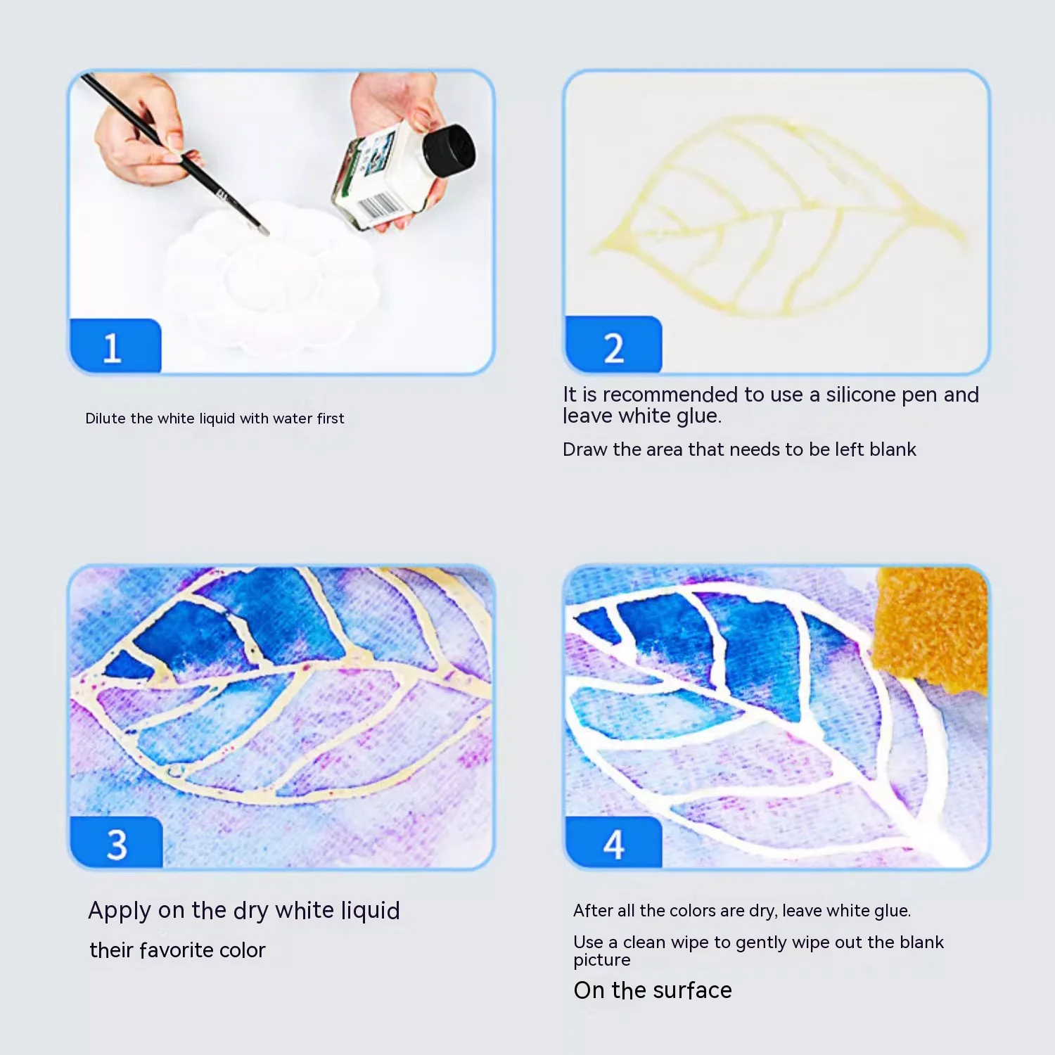 芸術的な水彩絵の具用のマスク液,芸術的な絵画用の接着剤,顔料 - Painting Supplies のレビューと価格