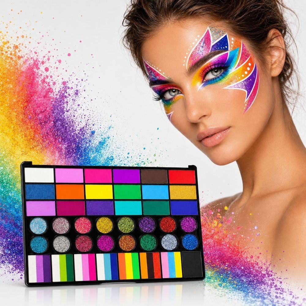 42色水彩絵の具セット 鮮やかな色 ソリッド顔料 フェイスペ - Watercolor Paint Set Solid Pigment のレビューと価格