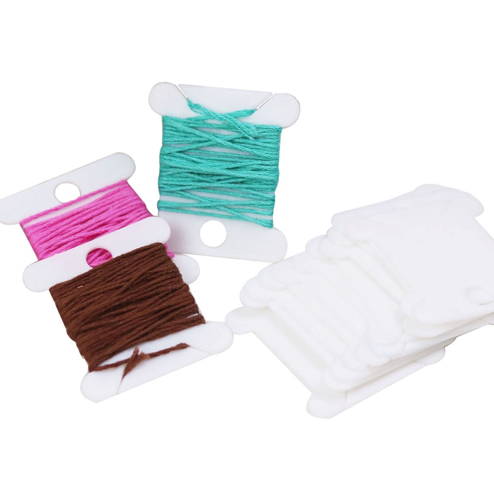 プラスチック製の縫製糸オーガナイザー、ボビンホルダー、刺fl - Cotton Embroidery Thread Skeins のレビューと価格