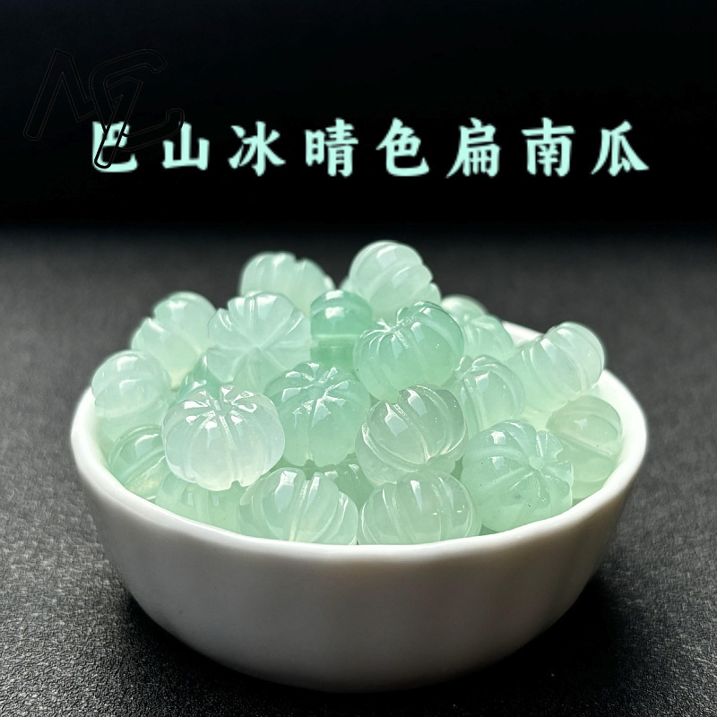 10 個グリーンヒスイカボチャビーズ DIY イヤリングブレ - Beading のレビューと価格