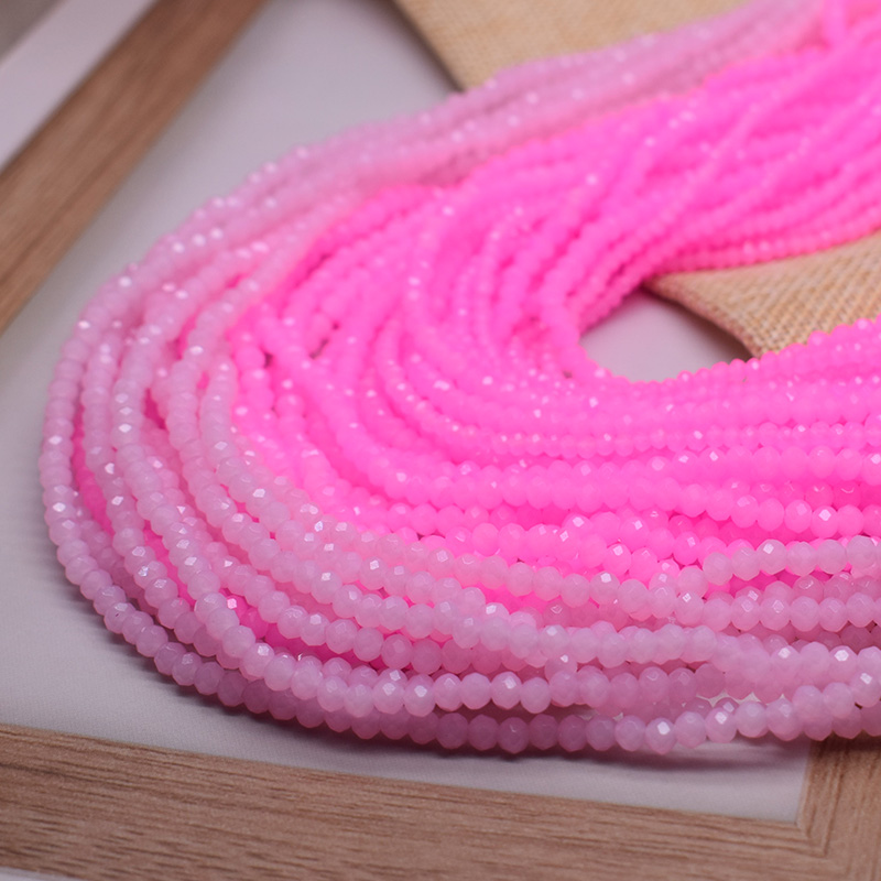 明るいピーチピンク 1 2 3 4 6 8 ミリメートル染色 - Glass Seed Beads 2Mm Jewelry Making のレビューと価格