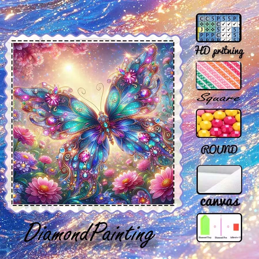 1 ピース 5D DIY フロッキングクロス、特殊ドリル、ダ - 5D Diamond Painting Kit Full Drill のレビューと価格