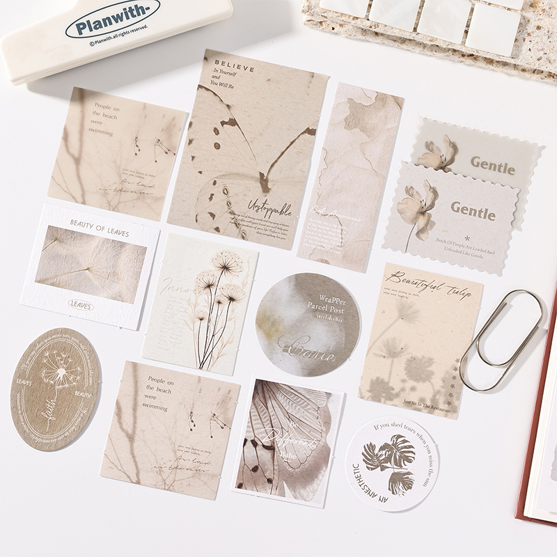 JIANQI 30枚入り ヴィンテージペーパー 電話デコ レ - Vintage Junk Journal Scrapbooking Paper のレビューと価格