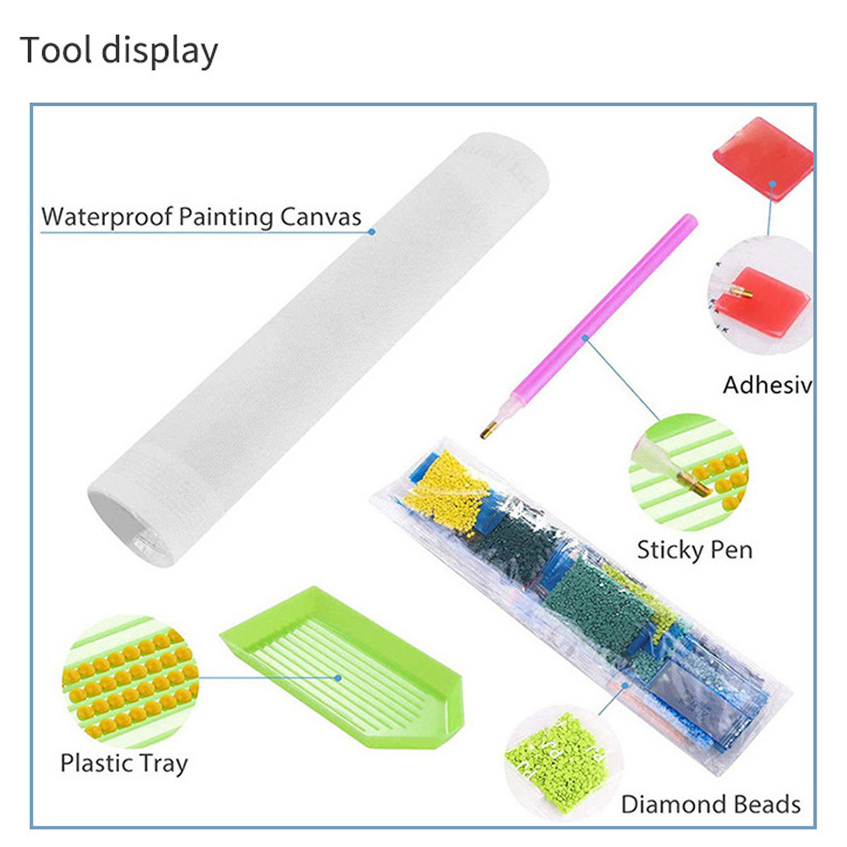 カスタム写真を使用した5Dダイヤモンドペイントキット - 恐 - 5D Diamond Painting Kit Full Drill のレビューと価格