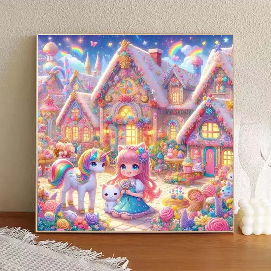 1ピース5D DIYフロッキングクロス、特殊ドリル、ダイヤモ - 5D Diamond Painting Kit Full Drill のレビューと価格