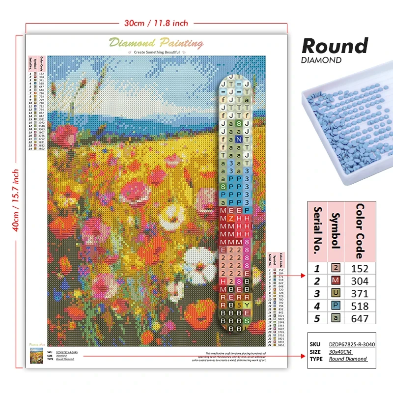 5D DIY ダイヤモンドペイントキット。クレヨンしんちゃん - 5D Diamond Painting Kit Full Drill のレビューと価格