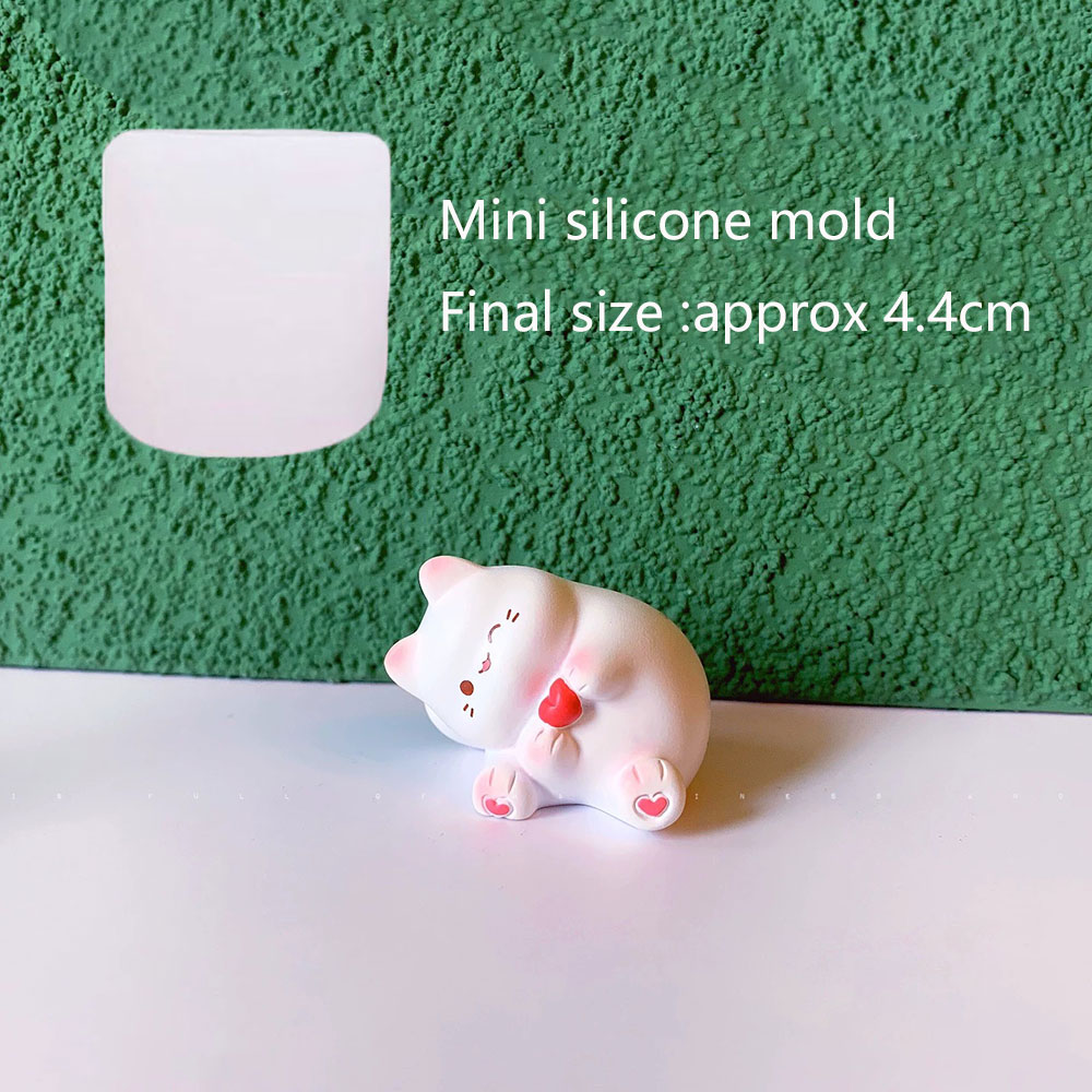 3D 猫シリコンモールドセット石膏キャンドル石鹸エポキシ樹脂 - Silicone Epoxy Resin Molds Set のレビューと価格