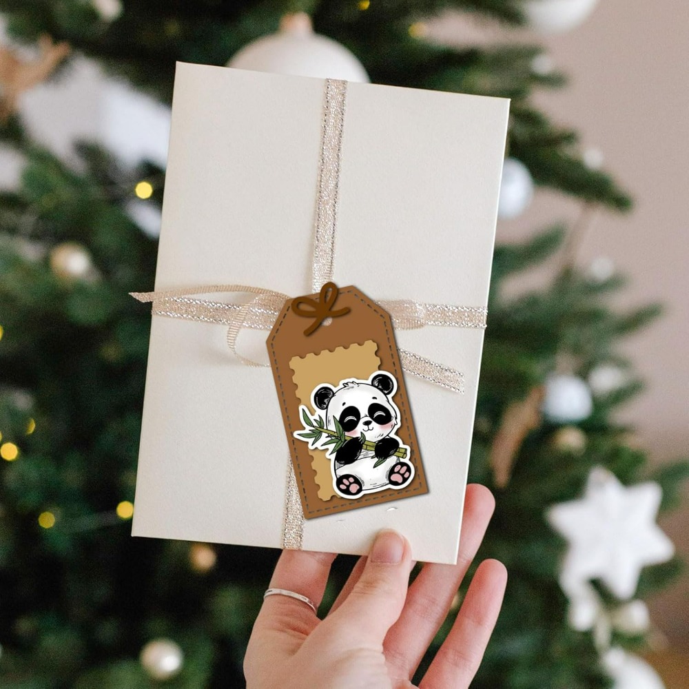 猫犬ウサギクリアスタンプスクラップブッキング用パンダキツネキ - Clear Silicone Stamps For Card Making のレビューと価格