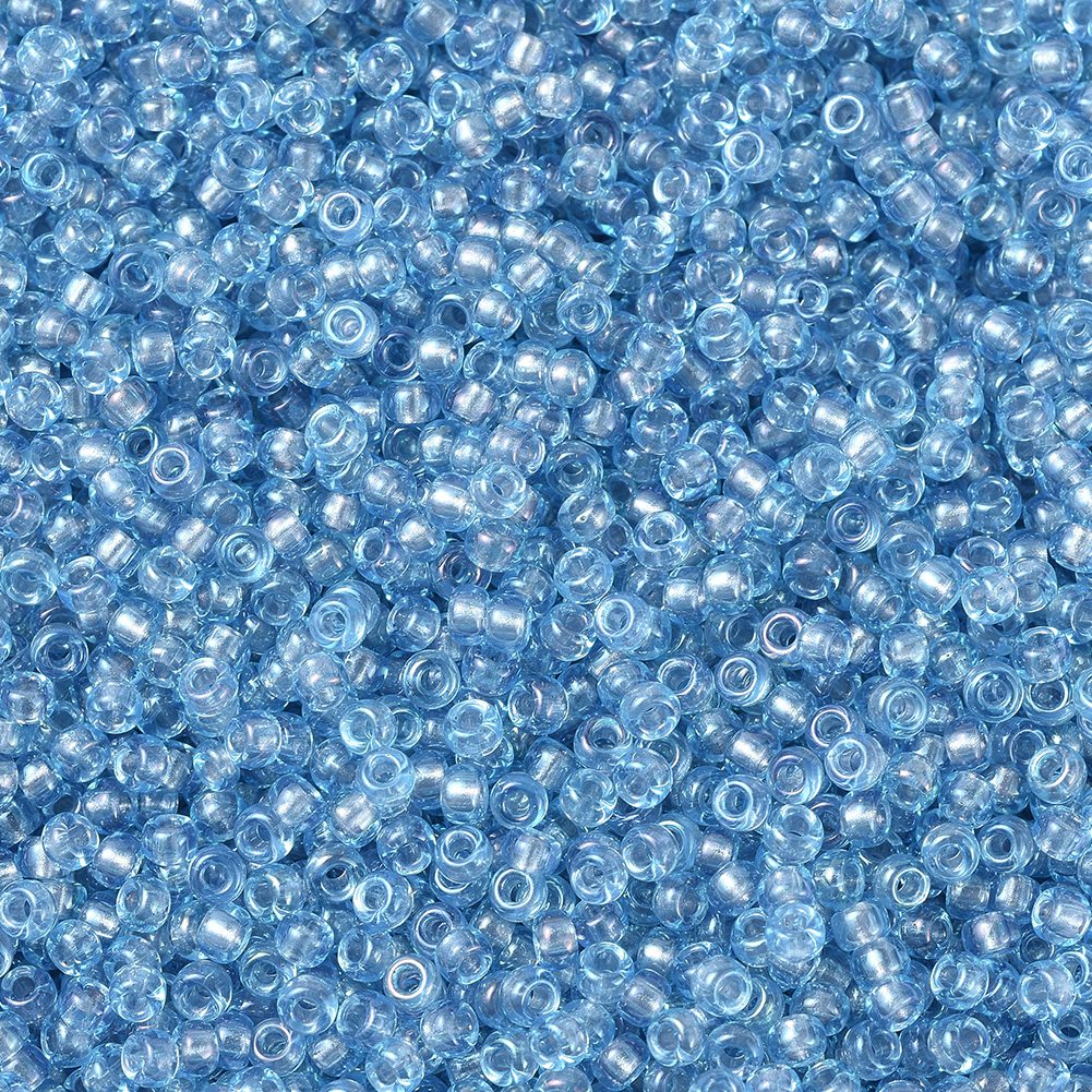 10g、11/0サイズの丸型日本製ビーズ、2mmのミニガラス - Glass Seed Beads 2Mm Jewelry Making のレビューと価格